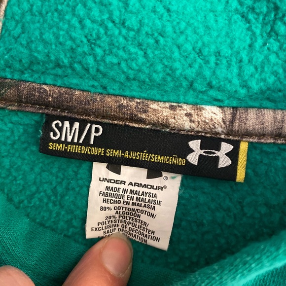 Under Armour Green Classic Hoodie - Picture 7 of 10